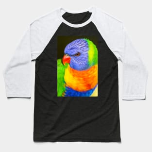 Rainbow Lorikeet Baseball T-Shirt